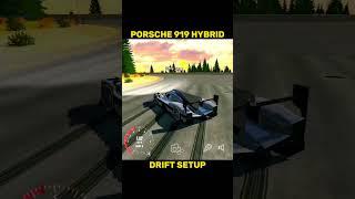 PORSCHE 919 HYBRID | DRIFT SETUP #carparkingmultiplayer  #easydrifttutorialcarparkingmultiplayer