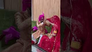 muh dikhai rasam riti riwaj se royal rajput wedding celebration #bannabaisa #viralshort