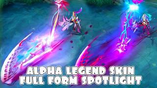 Alpha Legend Skin BASE & SECOND Form Spotlight