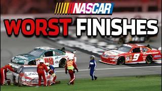 NASCAR's Angry Finishes!