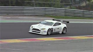 Aston Martin Vantage GT2 - Thunderous V8 Flybys!