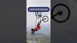  INSANE Mountain Bike on Tightrope! 