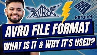 What is AVRO Format and why it's used?