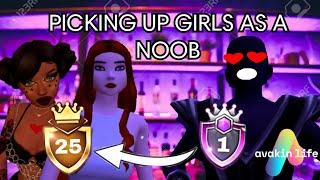 PICKING UP GIRLS ON AVAKIN LIFE AS A NOOB!!! | Avakin Life Trolling |