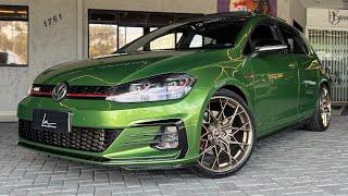 o GOLF MK7,5 stage 2 com a COR VERDE do RS5 