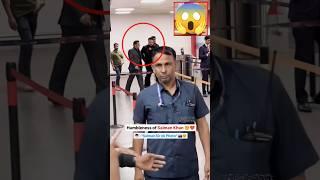 Salman Khan On Airport With Small Child  #shorts