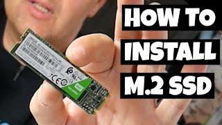 How To Install A SATA Or NVME M.2 Drive