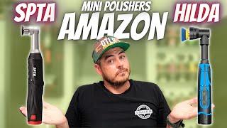 BEST MINI POLISHER ON AMAZON? SPTA vs HILDA Mini Car Polisher