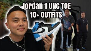 10+ Outfits feat. Jordan 1 UNC Toe! DON'T SLEEP on this pair!!