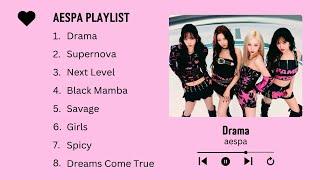 aespa MUSIC PLAYLIST