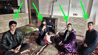 "First Meeting: Amir Hossein and Morteza with Fatemeh and Maryam"