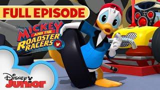 Pit Stop and Go! | S1 E22 | Full Episode | Mickey and the Roadster Racers | @disneyjr