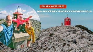 Vrh Dinare, Dinara, Sinjal 1831 m n.p.m. - najwyższy szczyt Chorwacji | Korona Europy - Glavas