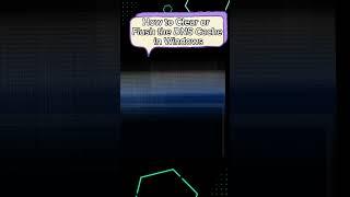 How to flush dns cache in windows | DNS cache on Windows #vitaltechhelper #flushdns #windows11