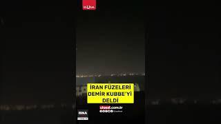 İran füzeleri Demir Kubbe'yi deldi! #shortsfeed #shorts #gündem #israil #iran #demirkubbe