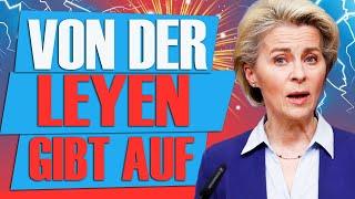 VON DER LEYEN GEKRÄNKT NACH SCHARFEM ANGRIFF!