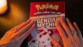 Relaxing Legendary & Mythical Pokémon Book Flip ASMR | Soft Spoken Page Turning