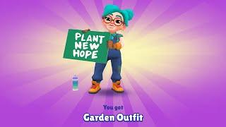 Subway Surfers Sydney - Rain New Garden Outfit Update - All Characters Unlocked All Boards Gameplay