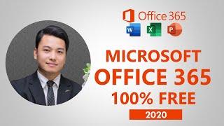 Hướng dẫn đăng ký sử dụng Microsoft Office 365 miễn phí  How to get Office 365 for FREE