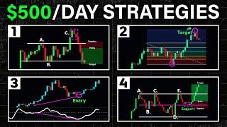 TOP 4 Trading Strategies to Make $500/Day For Beginners