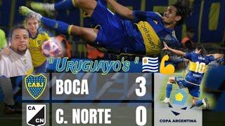 Reacción BOCA 3 vs central norte 0 - 32avos de final - Copa Argentina 2024