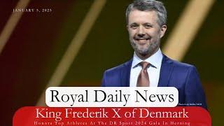 King Frederik X of Denmark Honors Top Athletes At An Award Ceremony.  Plus, More #RoyalNews