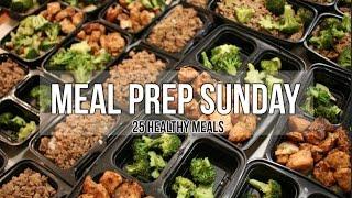 Meal Prep Sunday Episode 8 - 25 Healthy Bulking Meals