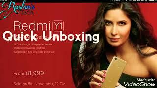 Redmi Y1 Quickest unboxing just 49 sec by Tech Bukhar..