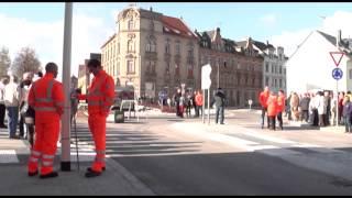 Neuer Kreisverkehr in Glauchau