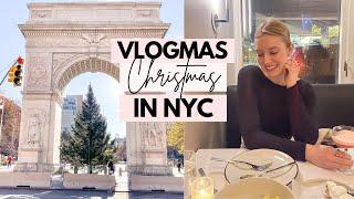 VLOGMAS Day 7: Christmas in NEW YORK! Washington Square Park Tree, Dinner at Misi