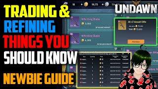 UNDAWN - HOW TO TRADE #undawn #undawnmobile #undawngarena #undawnglobal