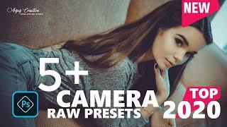 Photoshop Tutorial : Indoor Fashion Portrait Edit Color Grading Camera Raw Presets @ArzuzCreation