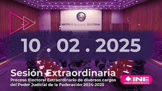 Sesión Extraordinaria de Consejo general CEPEEPJF (10 /02/ 2025)