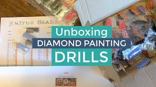 HOW and WHERE to order DRILLS for HAED (heaven and earth designs) diamond painting + Unboxing