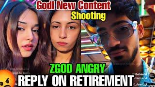 ZGOD ANGRY REPLY ON RETIREMENT  || GODL NEW CONTENT SHOOT  | #godlike #jonathangaming