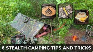 Solo Overnight Using 6 Stealth Camping Secrets That You Need to Know and  Egg and Cheese McMuffins