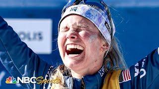 Jessie Diggins takes third in 10k to close out hometown World Cup in Minneapolis | NBC Sports