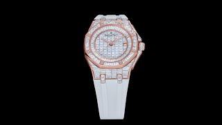 Audemars Piguet Royal Oak 41MM Selfwinding Chronograph Invisible Set Diamonds | Luxe