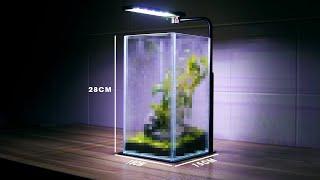 MINIMALISTYCZNY NANO AQUASCAPE SINKOR SIDEFIX 7L