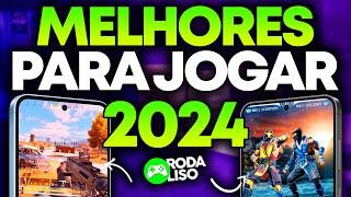 Os 5 MELHORES celulares para JOGAR em 2024 // RODA LISO