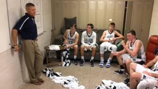 Dale Clyde's lockerroom speech after John Glenn victory