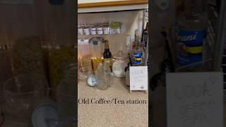 Keurig Machine Coffee/Tea Station #keurig #coffee #tea #coffeelover