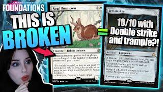 LEYLINE AXE IS THE NEW EMBERCLEAVE?!Standard UW Artifacts | MTG Arena