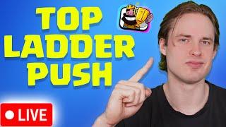 PUSHING TO TOP 50 IN THE WORLD!!! TOP LADDER CLASH ROYALE!