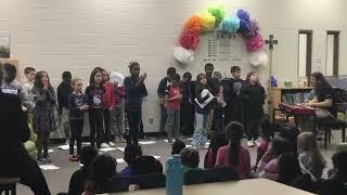 Jack Hui Litster: "Rain in the Winter"  Performed by Grade 3s, featuring Robbie Rigg