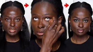 This Foundation Routine Looks Like A Filter  (Dark Skin Friendly)