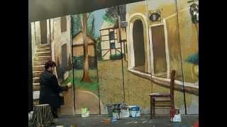 THE JOY OF SETS: Theatrical Scenic Painting Unleashed