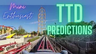 Top Thrill Dragster Predictions