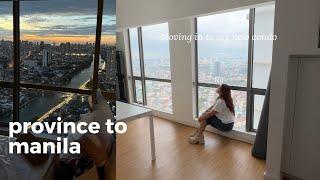 Moving to Manila to live alone [condo sneakpeek,ikea shopping] | Kristypata