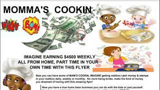 Momma's Cooking, Cash cow 100 postcard, Exitus Elite Postcard, Millionaire mailer, postcard tycoon